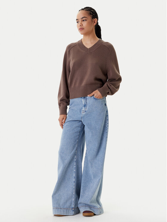 Tommy Hilfiger Tommy Hilfiger Пуловер WW0WW45700 Кафяв Regular Fit