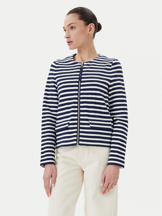 Olsen Kardigán 15001601 Tmavomodrá Regular Fit