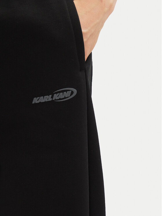 Karl Kani Karl Kani Spodnie dresowe Ellipse 60060044 Czarny Straight Leg