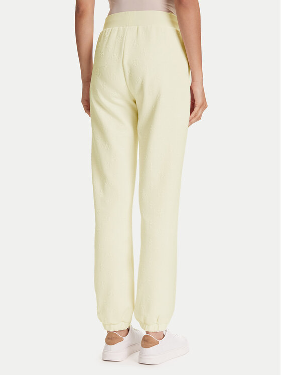 Guess Guess Pantaloni da tuta V5YB06 KBSL2 Écru Regular Fit
