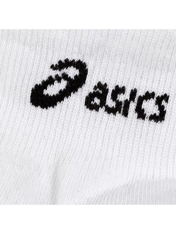 Asics Asics Unisex trumpų kojinių komplektas (3 poros) 3PPK Quarter Sock 321746 Balta