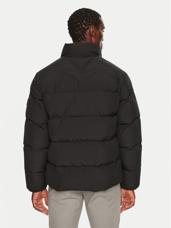 Tommy Hilfiger Tommy Hilfiger Μπουφάν πουπουλένιο MW0MW36666 Μαύρο Regular Fit