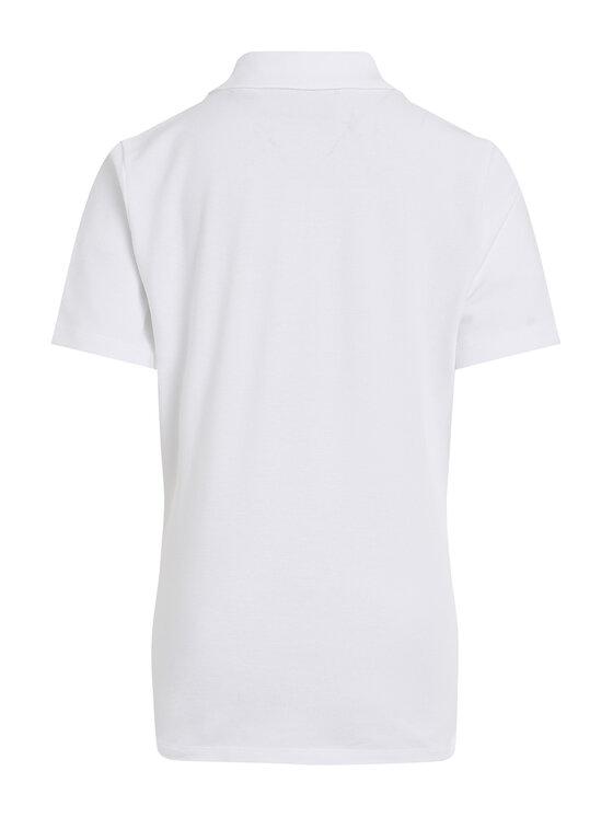Calvin Klein Jeans Calvin Klein Jeans Поло Essential IB0IB02486 Білий Regular Fit