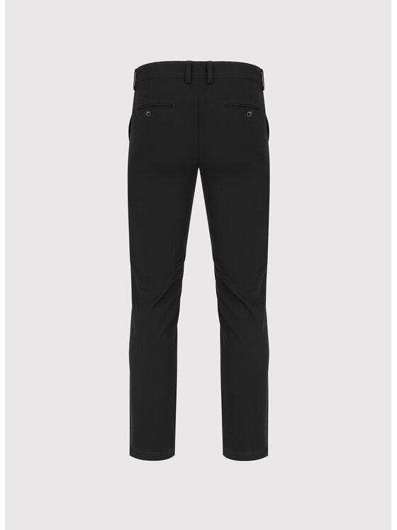 Pako Lorente Pako Lorente Spodnie materiałowe P26SF-WX-005 Czarny Classic Fit
