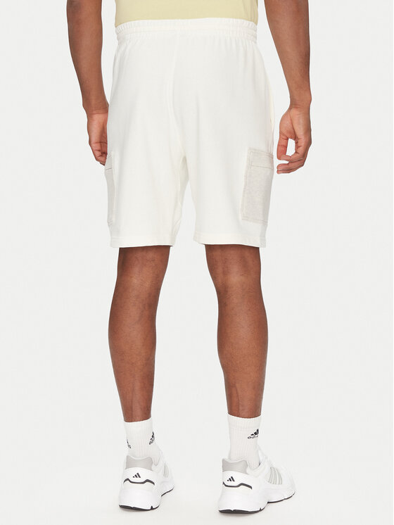 adidas adidas Sportske kratke hlače ALL SZN French Terry Colorblock JN9483 Bijela Regular Fit