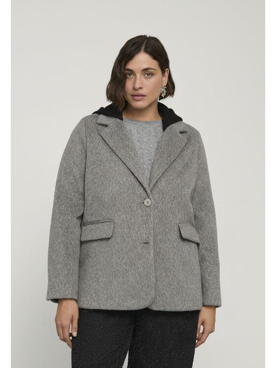 Fiorella Rubino Fiorella Rubino Cappotto invernale 8384T000331N0S3 Grigio Regular Fit