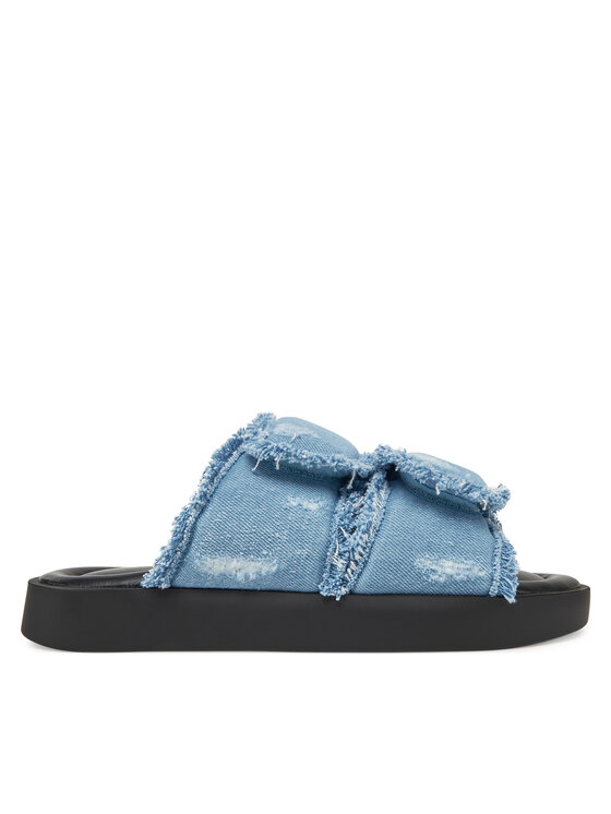 Şlapi Inuikii Classic Jeans Velcro 70104-143 506 Albastru