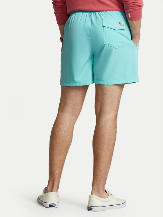 Polo Ralph Lauren Polo Ralph Lauren Plavecké šortky 710907255004 Tyrkysová Regular Fit
