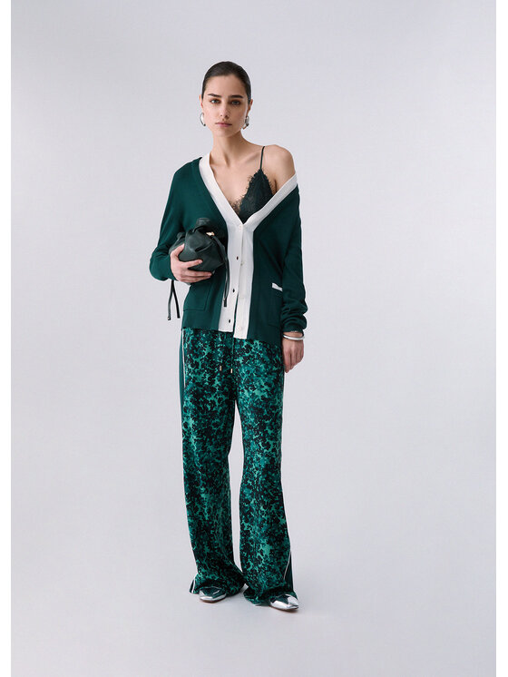 Liu Jo Liu Jo Felpa TF6035MS49ID3022 Verde Regular Fit