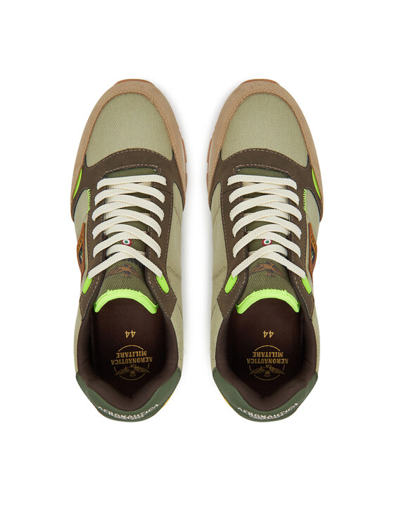 Aeronautica Militare Aeronautica Militare Tenisice 251SC292CT3547 Zelena