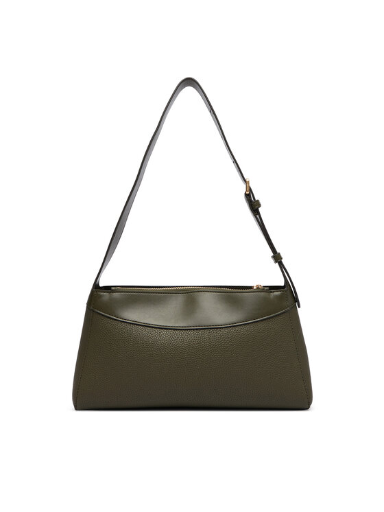Calvin Klein Calvin Klein Torbica Mix Media Shoulder Bag LV04F3886G Tamno zelena