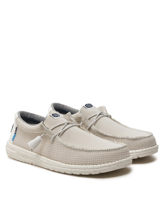 Hey Dude Hey Dude Scarpe basse Wally Sport Mesh 40403-100 Écru