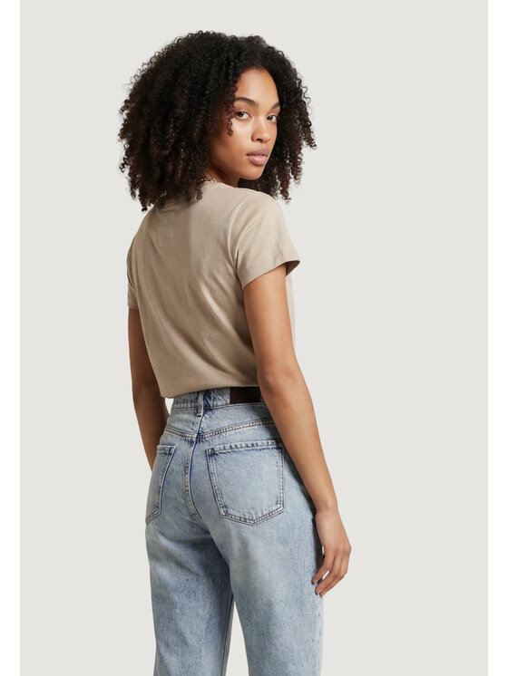 Armani Exchange Armani Exchange T-shirt 8NYTCX YJG3Z Beige Shirt Fit