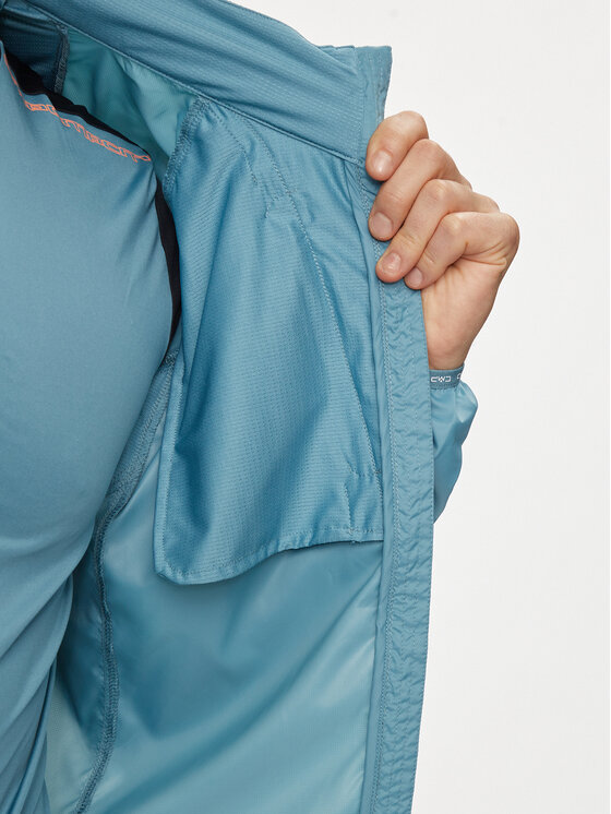 CMP CMP Kurtka do biegania 3C46777T Niebieski Regular Fit