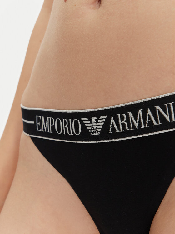 Emporio Armani Underwear Emporio Armani Underwear 2er-Set Stringtangas EW000405 AF10881 MC005 Schwarz