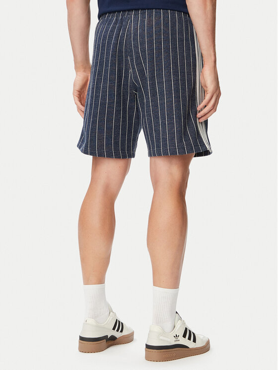 adidas adidas Спортни шорти Pinstripes Shorts KR9706 Тъмносин Regular Fit