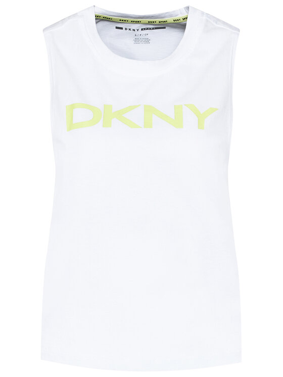 DKNY Sport DKNY Sport Top DP1T8084 Biały Relaxed Fit