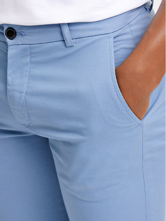 Lindbergh Lindbergh Szorty materiałowe 30-505044 Niebieski Slim Fit
