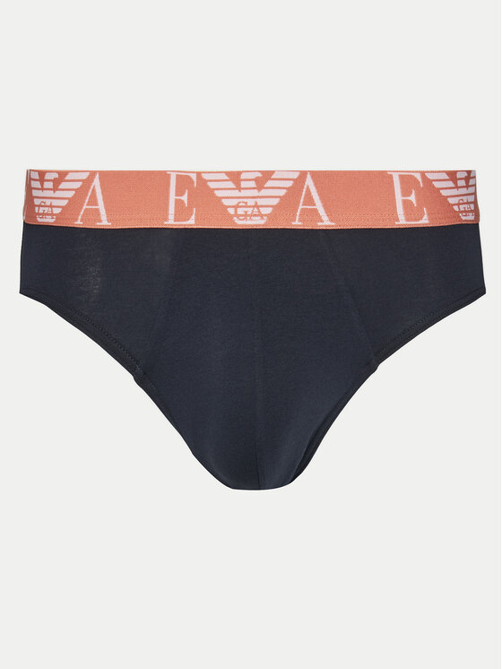 Emporio Armani Underwear Emporio Armani Underwear Set od 3 para muških slip gaća EM000258 AF10778 MB139 Tamnoplava