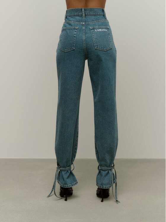 La Mania La Mania Jeansy ETZI 3 Niebieski Classic Fit