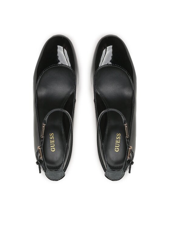 Guess Guess Обувки на ток Temis FL7TMS PAF08 Черен