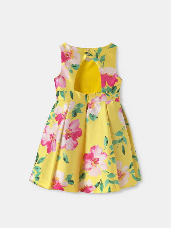 Abel & Lula Abel & Lula Елегантне плаття 5057 Жовтий Regular Fit