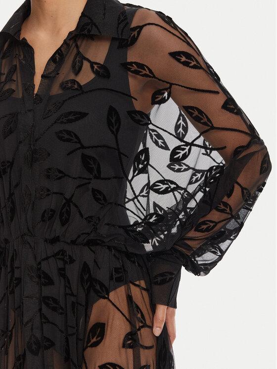 NORMA KAMALI NORMA KAMALI Kimono ST4243BVA70556 Schwarz Relaxed Fit
