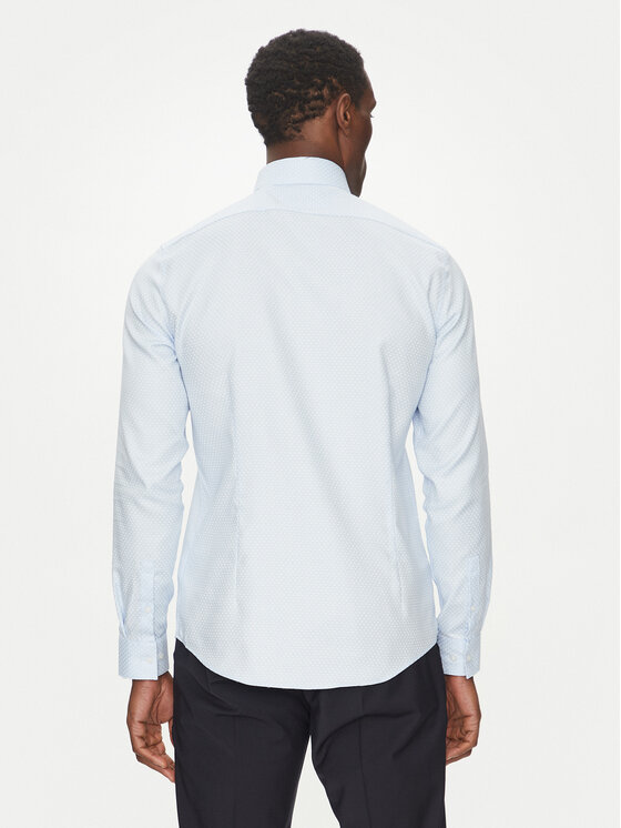 Calvin Klein Calvin Klein Koszula K10K114360 Błękitny Slim Fit