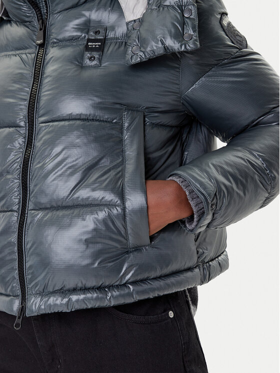Blauer Blauer Zimné bundy 25WBLDC02170 Sivá Regular Fit