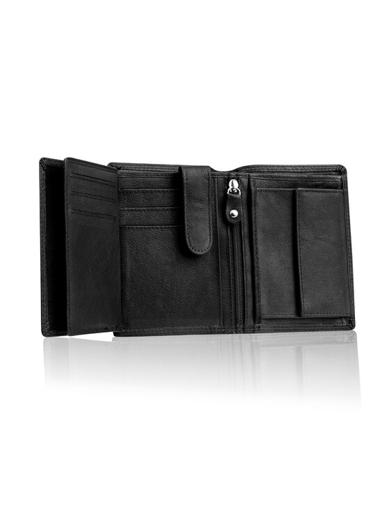 Mustang Mustang Portfel DENIMO HIGH WALLET Czarny