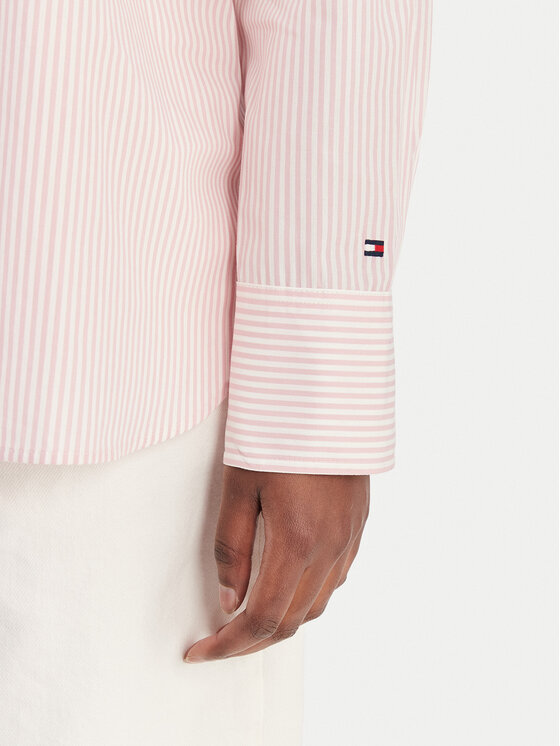 Tommy Hilfiger Tommy Hilfiger Košile WW0WW48190 Růžová Regular Fit