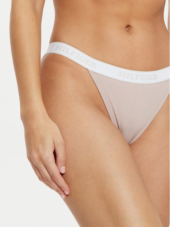 Tommy Hilfiger Tommy Hilfiger Klasične spodnje hlačke UW0UW05538 Bež