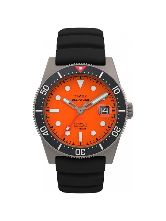 Timex Timex Zegarek TW2Y64300 Czarny