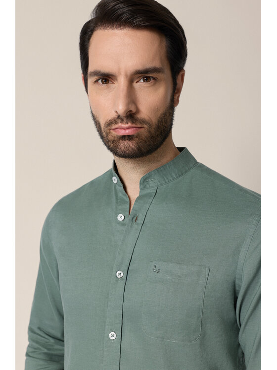 Lancerto Lancerto Koszula Maruja KO073126000035 Zielony Regular Fit