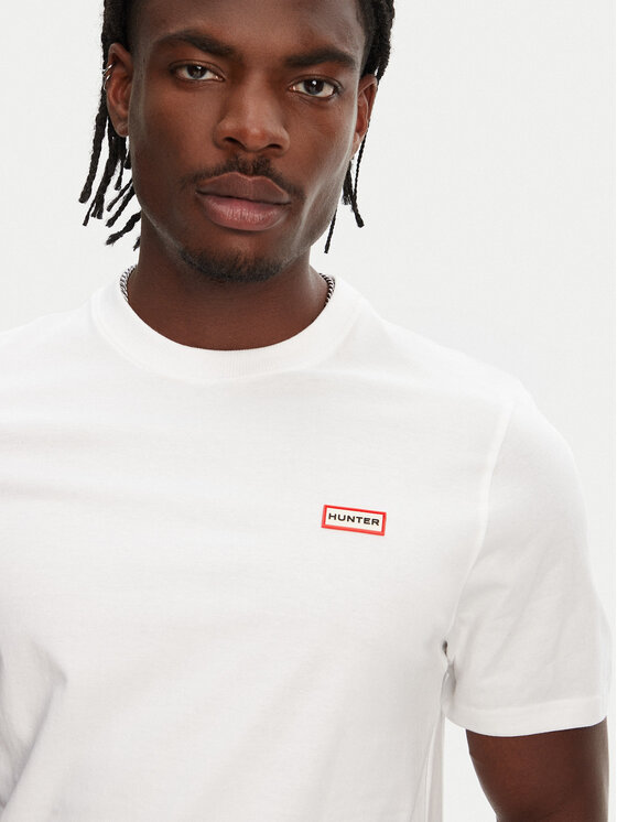 Hunter Hunter T-shirt Tavish HARM0082251 Bianco Regular Fit
