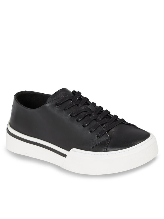 Calvin Klein Calvin Klein Tenisice Low Top Lace Up HM0HM01177 Crna