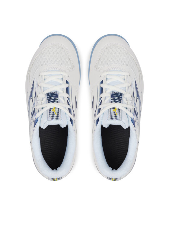 Mizuno Mizuno Čevlji za športe v zaprtih prostorih Stealth Star 3 Jr. X1GC2507 Bela
