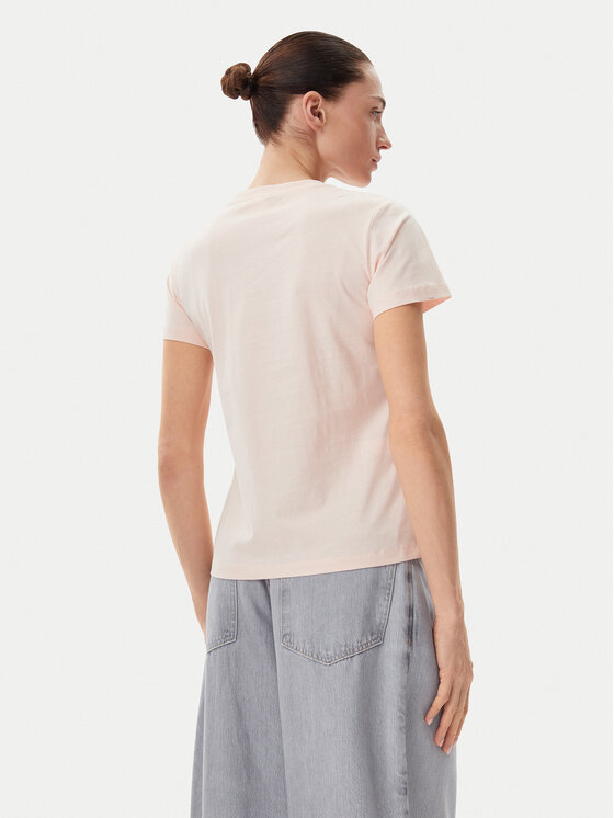 PINKO PINKO T-Shirt Quentin 100535 A2G7 Różowy Regular Fit