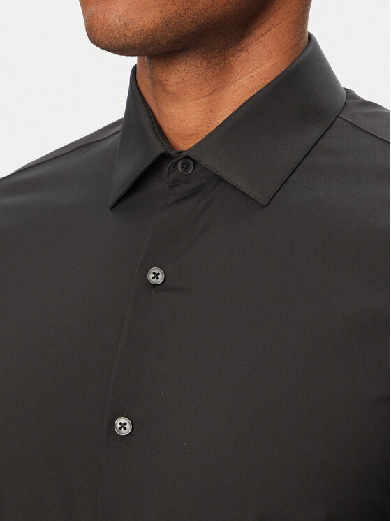 Calvin Klein Calvin Klein Srajca LV019EU092 Črna Slim Fit