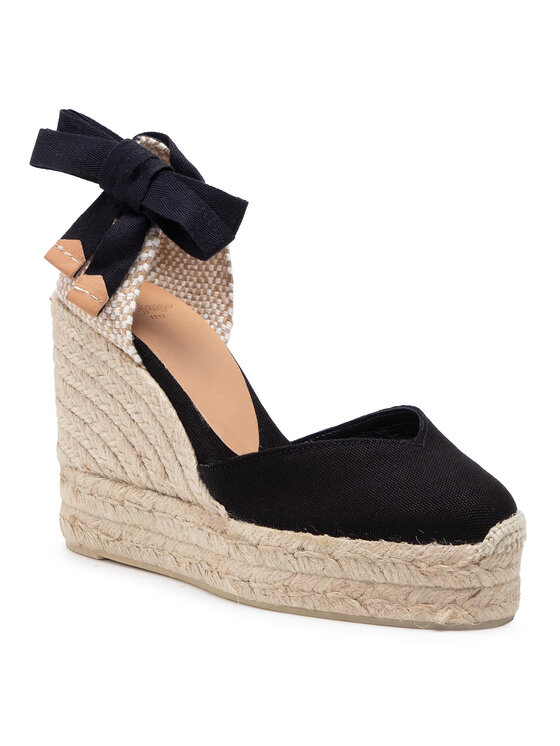 Castañer Castañer Espadryle Chiara/8ED/001 020992-100 Czarny