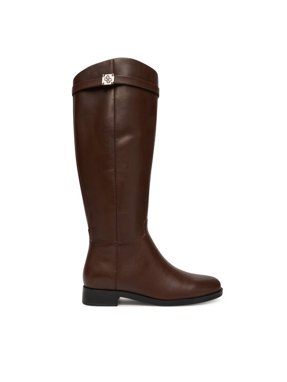 Guess Guess Csizma FLFZOR LEA11 Barna