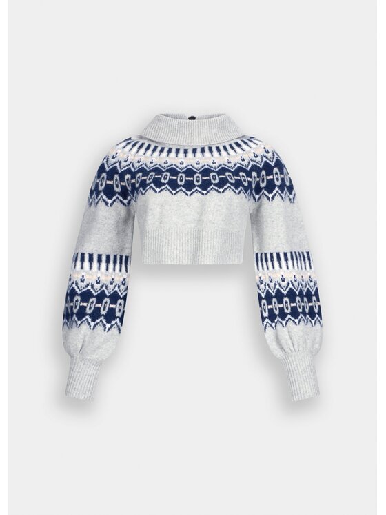 Liu Jo Liu Jo Maglione CF5130MS035C3749 Grigio Regular Fit