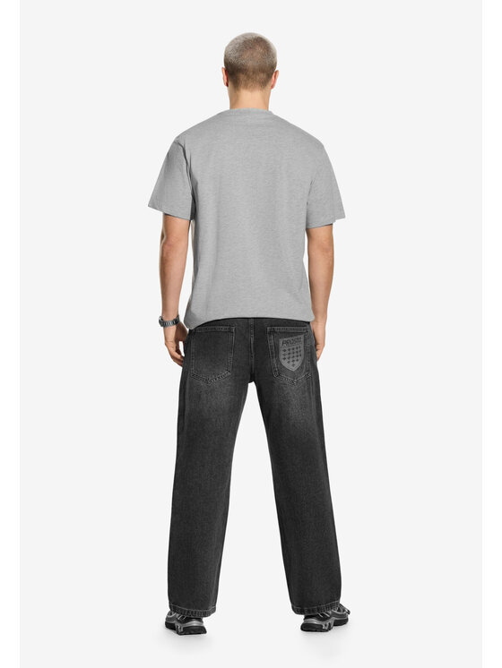 PROSTO. PROSTO. Jeansy Shield Szary Loose Fit