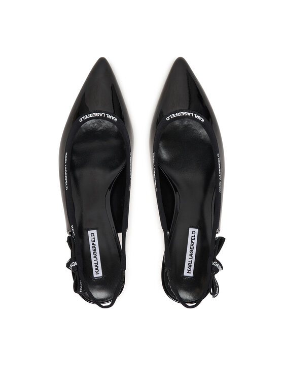 KARL LAGERFELD KARL LAGERFELD Czółenka Sienna KL32706 Czarny