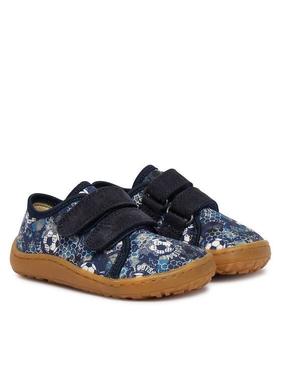 Froddo Froddo Bačkory Barefoot Canvas G1700440-7 M Modrá