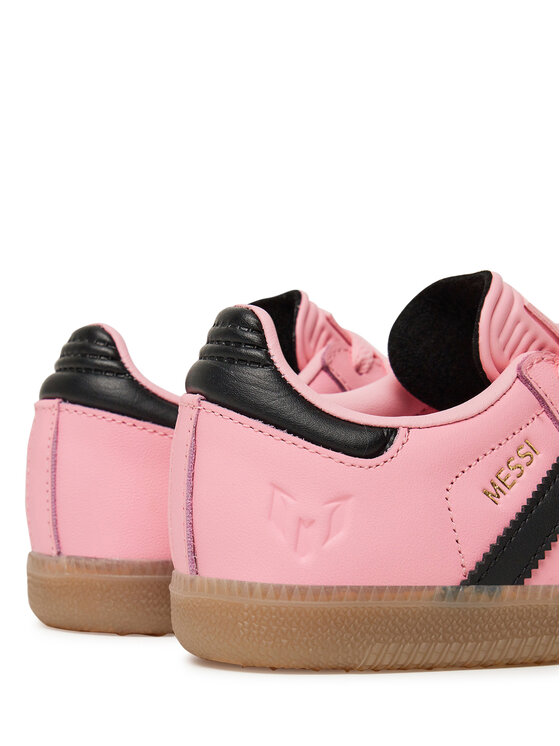 adidas adidas Ποδοσφαιρικά Παπούτσια Samba Messi Indoor JR0424 Ροζ