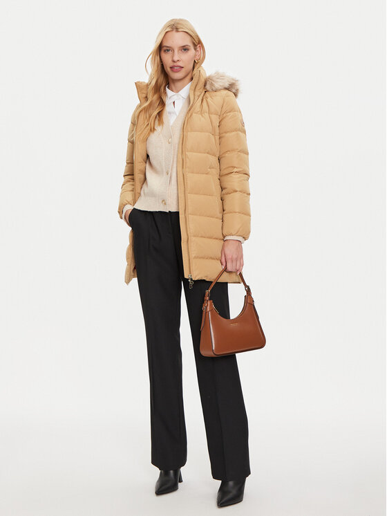 Tommy Hilfiger Tommy Hilfiger Пуховик Heritage WW0WW43234 Бежевий Regular Fit