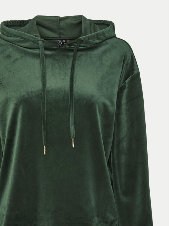 Pieces Pieces Felpa Silli 17154433 Verde Regular Fit