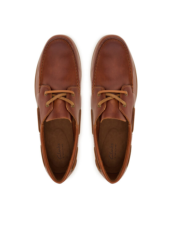 Clarks Clarks Κλειστά παπούτσια Charmouth Lace 26186434 Καφέ