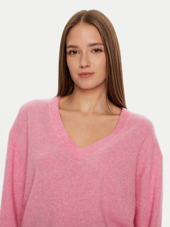 American Vintage American Vintage Sweater Raxow RAX18AH24 Rózsaszín Loose Fit